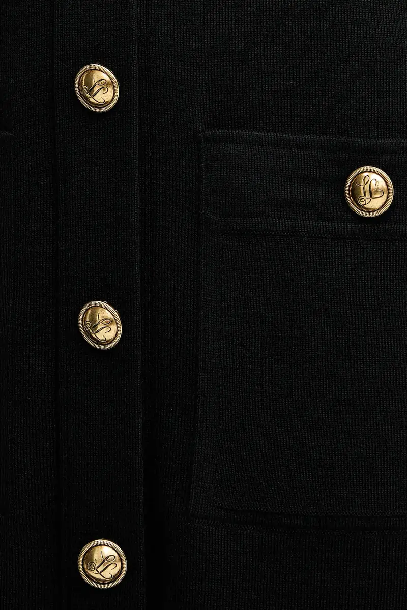 vestito in lana colore nero 100065 miniatura 5