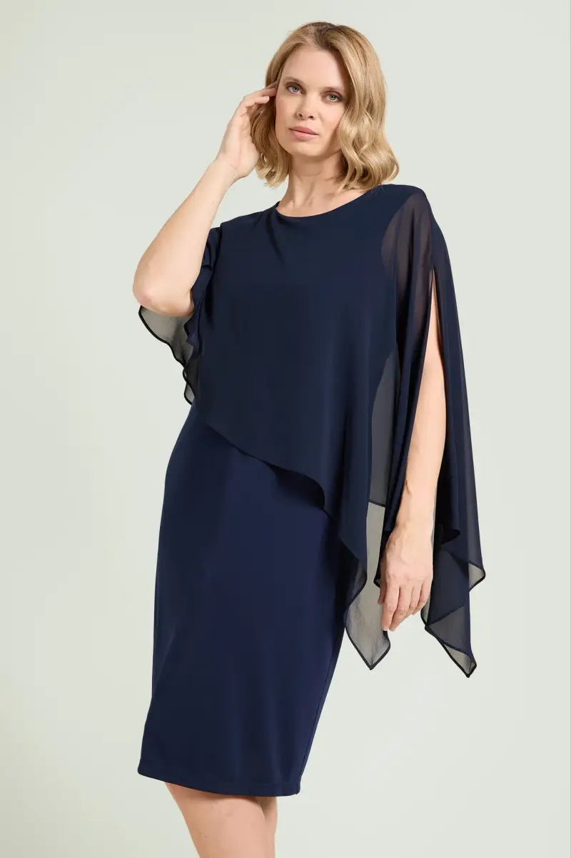 ABITO IN GEORGETTE E JERSEY Donna