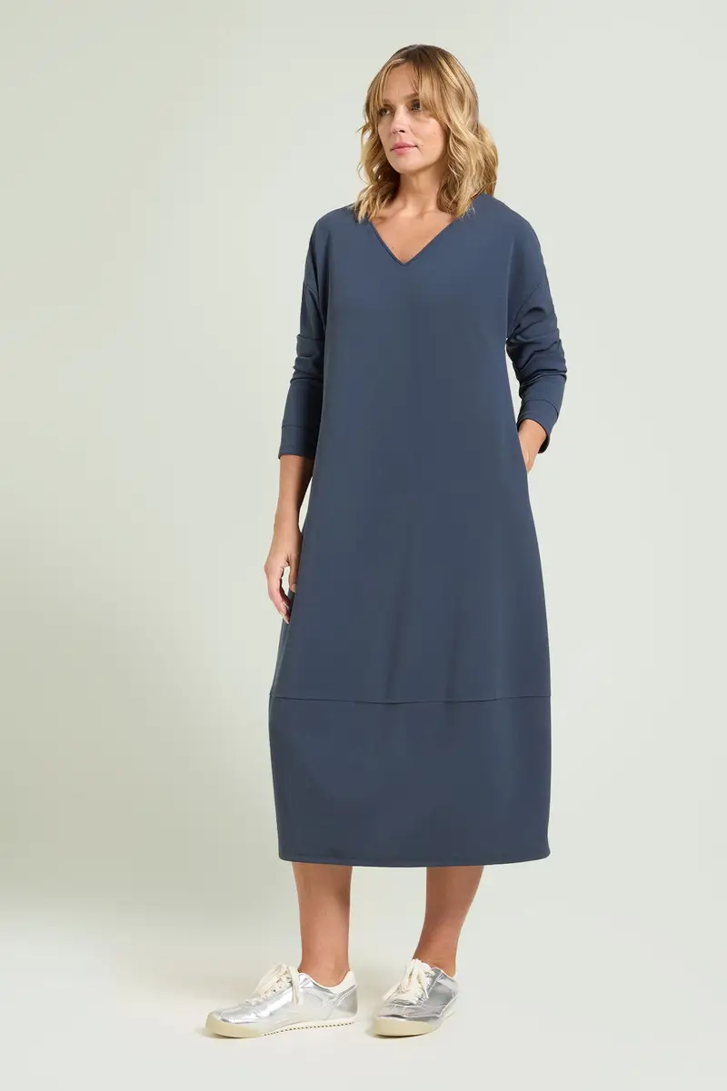 Luisa Viola ABITO IN JERSEY FLUIDO Donna