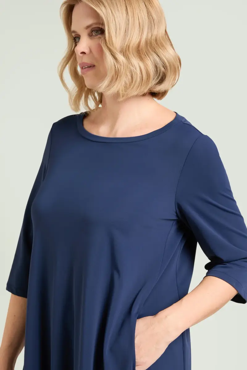 ABITO SVASATO IN JERSEY Donna miniatura 3