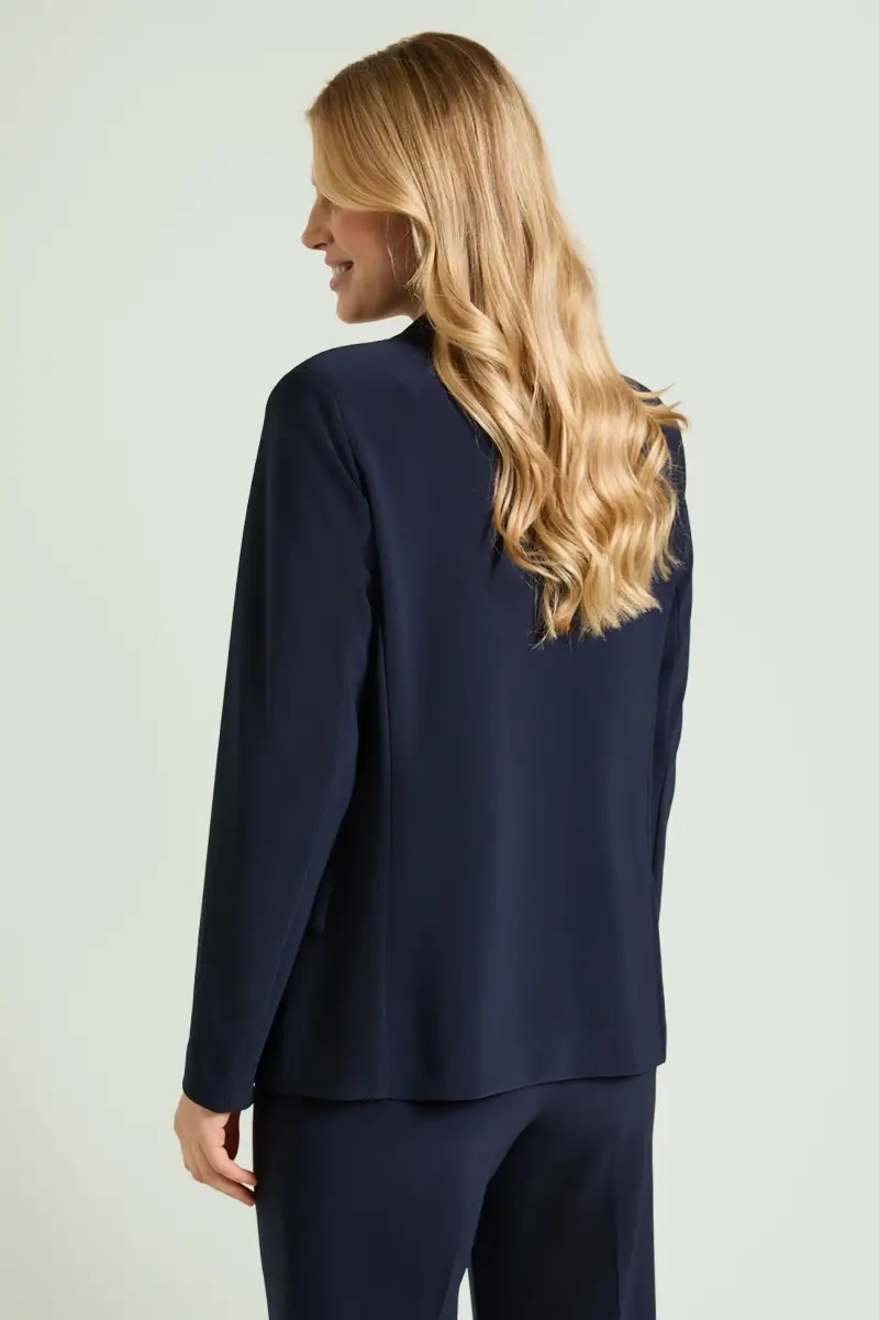 BLAZER IN COMPACT STRETCH Donna miniatura 2