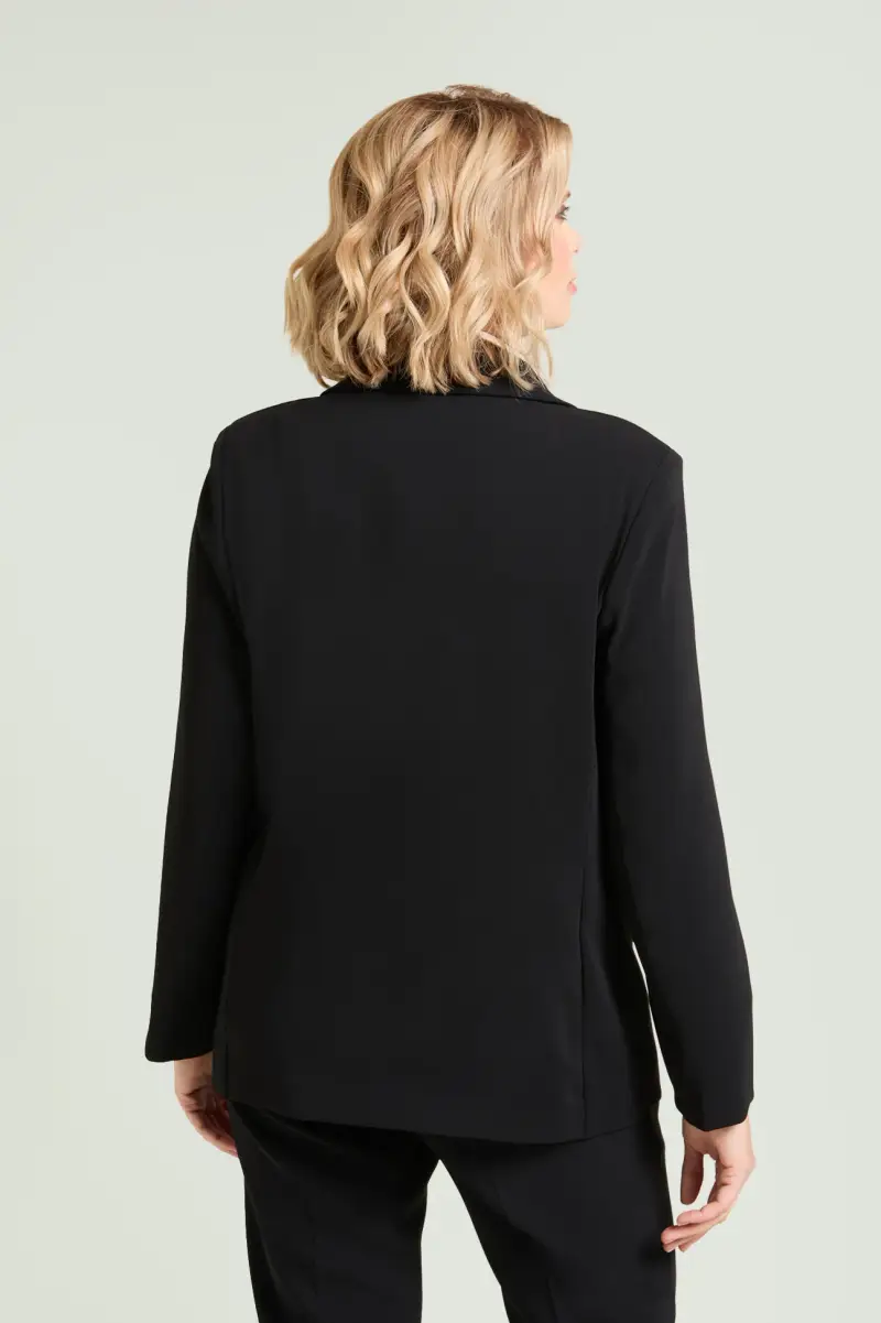BLAZER IN CREPE CADY Donna miniatura 2