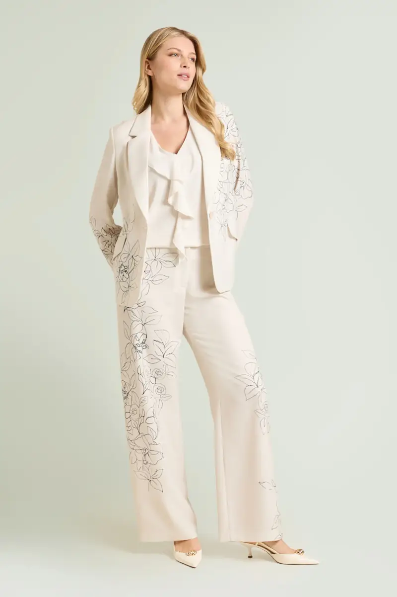 BLAZER IN SABLE STAMPATO Donna miniatura 5