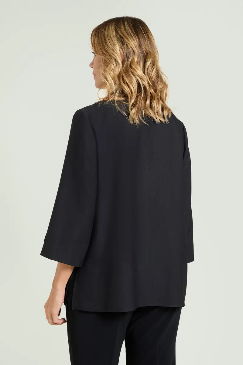 Luisa Viola BLUSA CON STAMPA PIAZZATA Donna miniatura 2