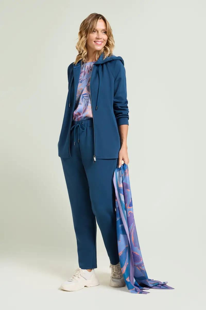 Luisa Viola BLUSA IN SATIN STAMPATO Donna miniatura 3