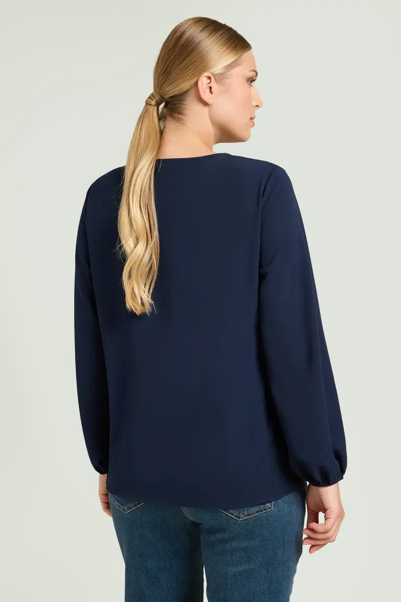 Luisa Viola BLUSA PASSEPARTOUT Donna miniatura 2