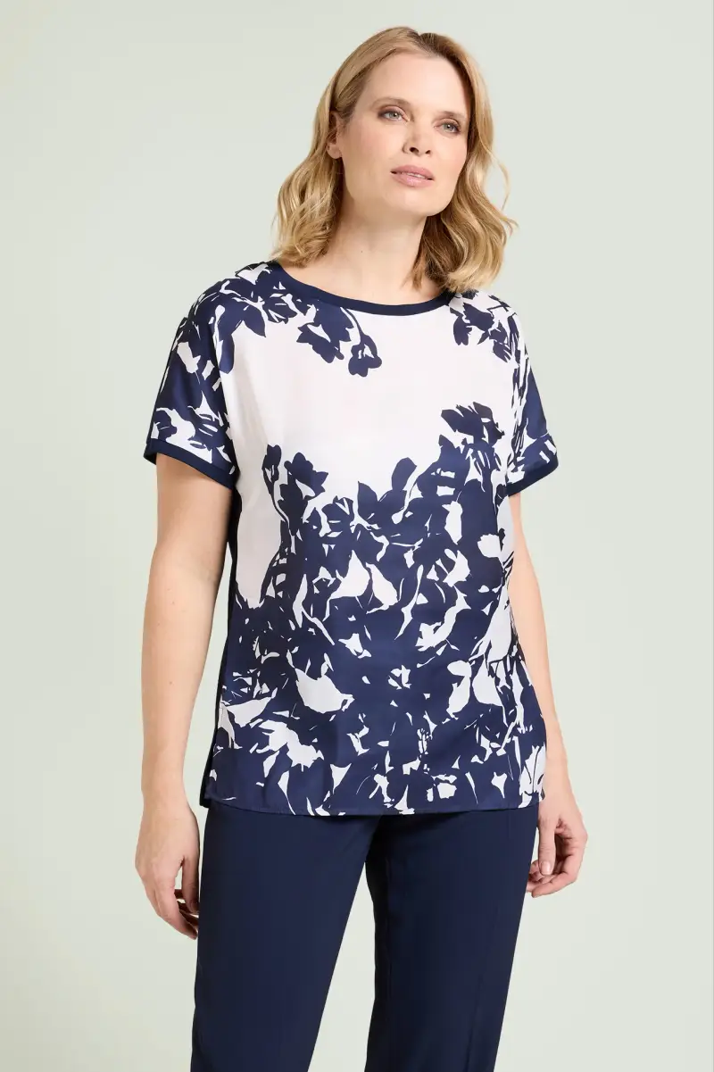 BLUSA STAMPATA Donna