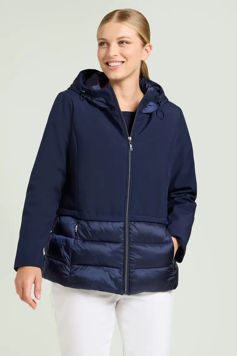 Luisa Viola CABAN IMBOTTITO CON CAPPUCCIO Donna