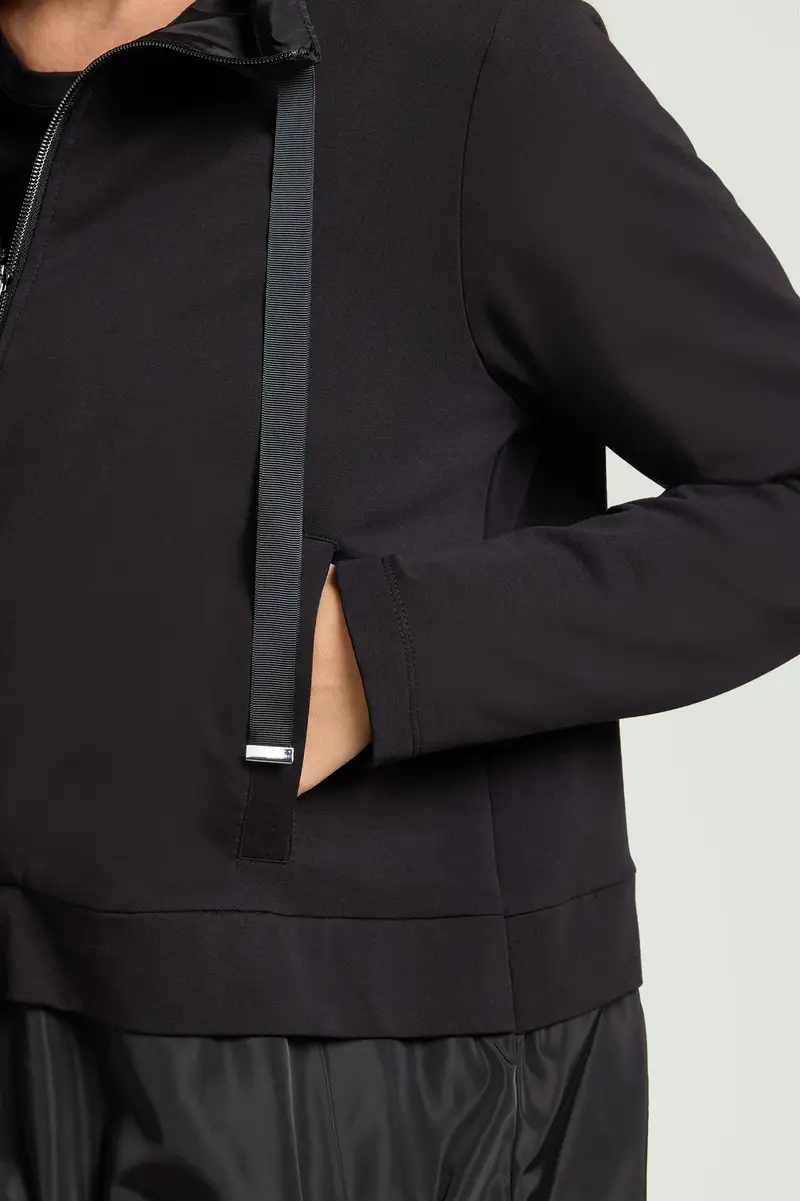 Luisa Viola CABAN IN FELPA E NYLON Donna miniatura 2