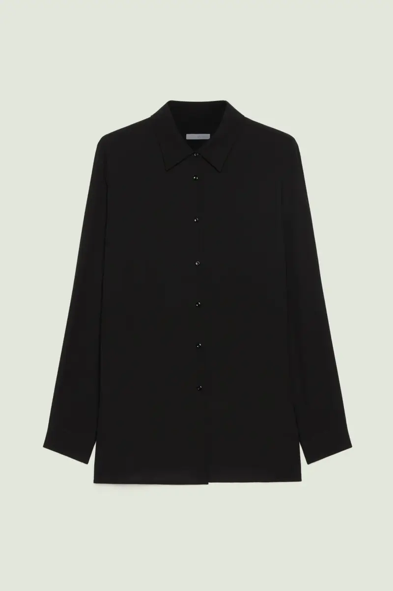 CAMICIA IN DOPPIA GEORGETTE Donna miniatura 4