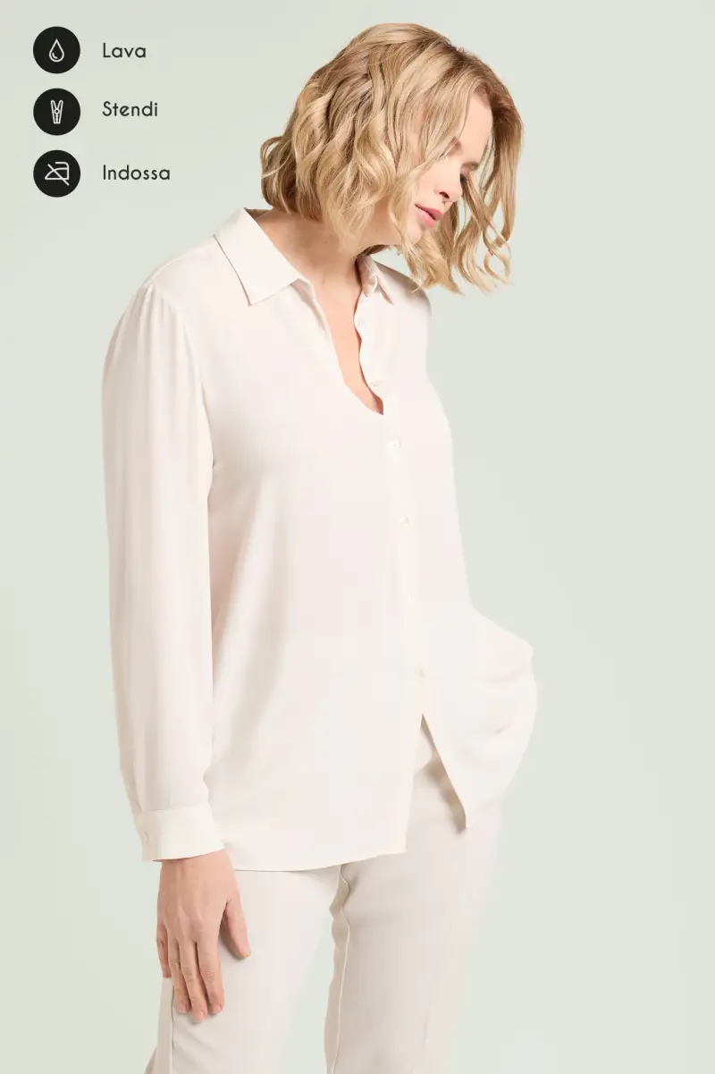 CAMICIA IN DOPPIA GEORGETTE Donna