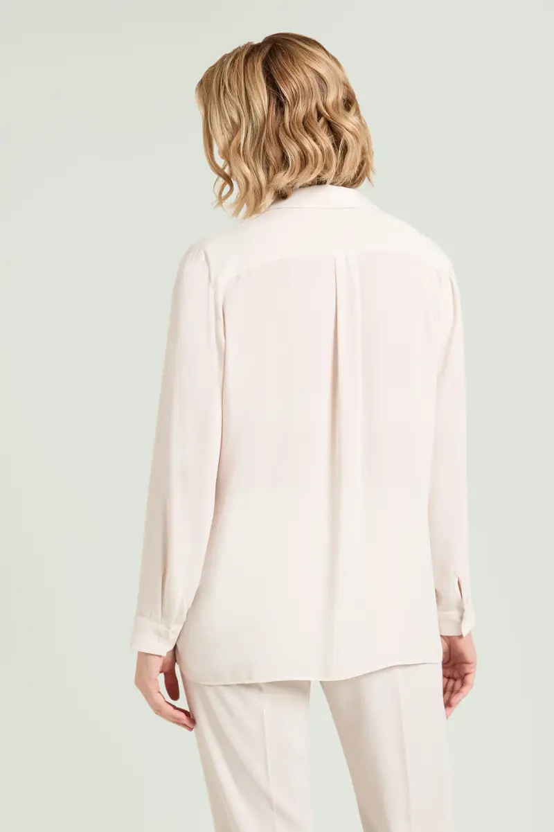 CAMICIA IN DOPPIA GEORGETTE Donna miniatura 2