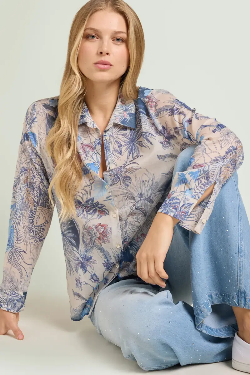 CAMICIA STAMPATA Donna