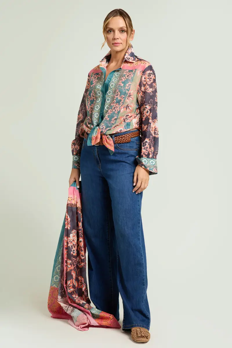 CAMICIA STAMPATA Donna miniatura 4