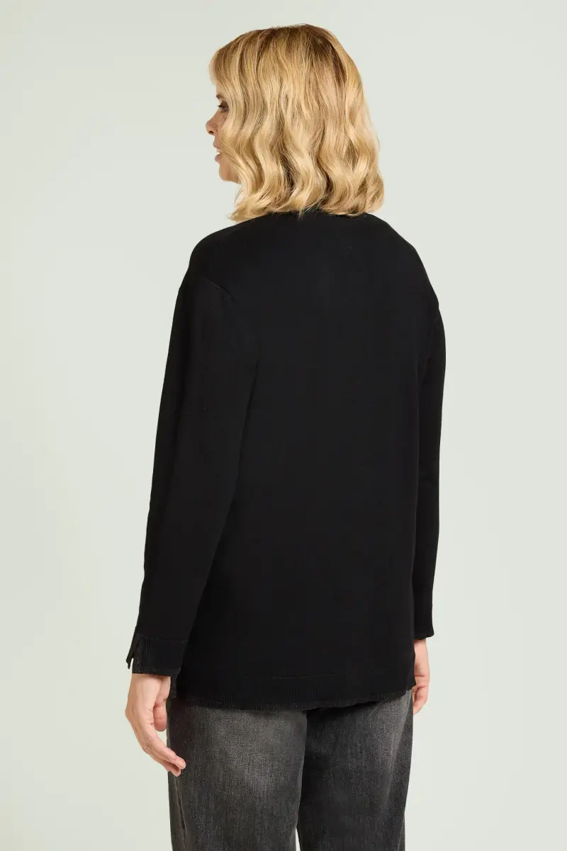 Luisa Viola Cardigan Donna Viola 2808470 miniatura 3