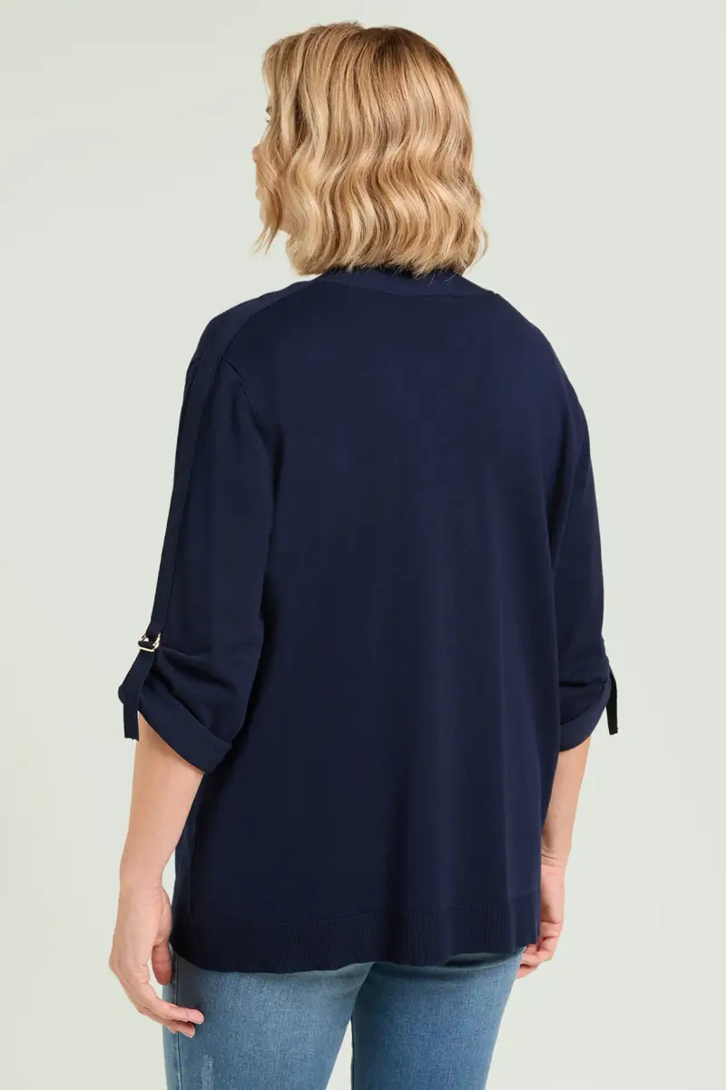 Luisa Viola Cardigan Donna Viola 4244898 miniatura 2