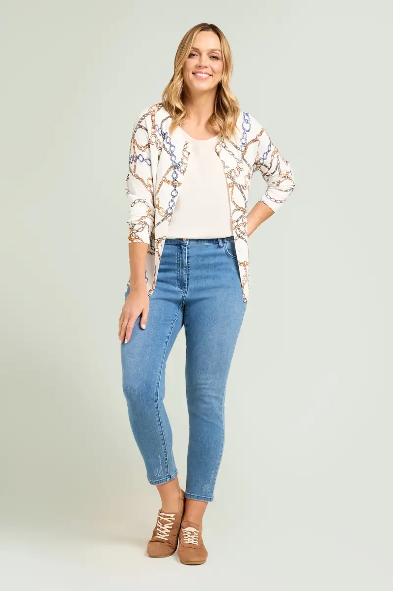 CARDIGAN STAMPATO Donna miniatura 4