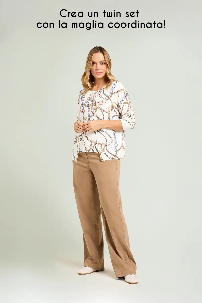 CARDIGAN STAMPATO Donna miniatura 5