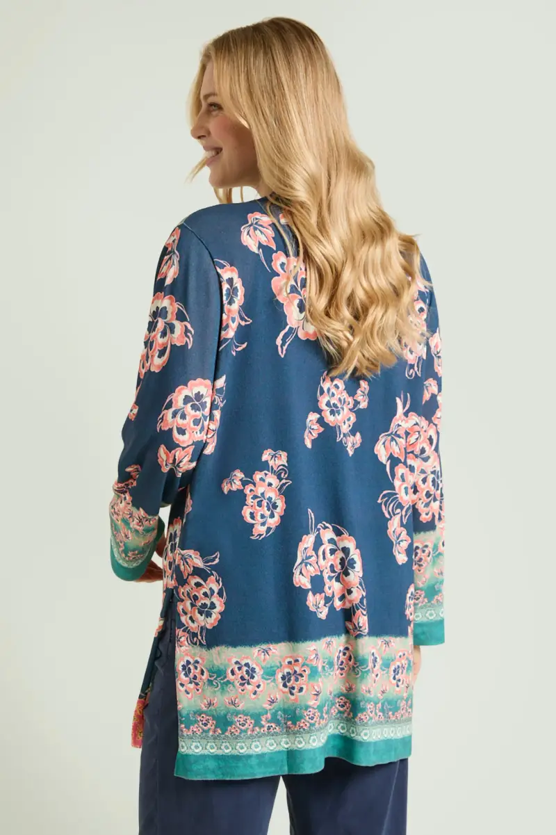 CARDIGAN STAMPATO Donna miniatura 2