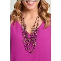 COLLANA IRIDESCENTE Donna miniatura 5