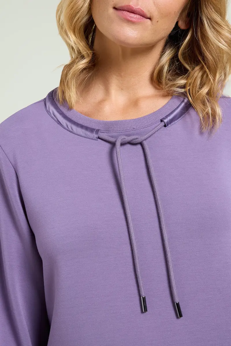 Luisa Viola FELPA IN JERSEY SCUBA Donna miniatura 2