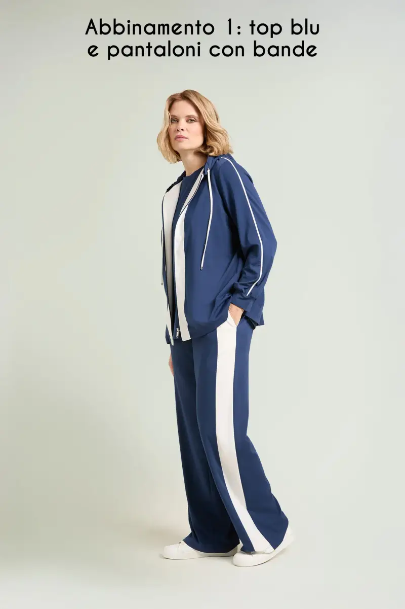 FELPA IN TECNOVISCOSA CON CAPPUCCIO Donna miniatura 4