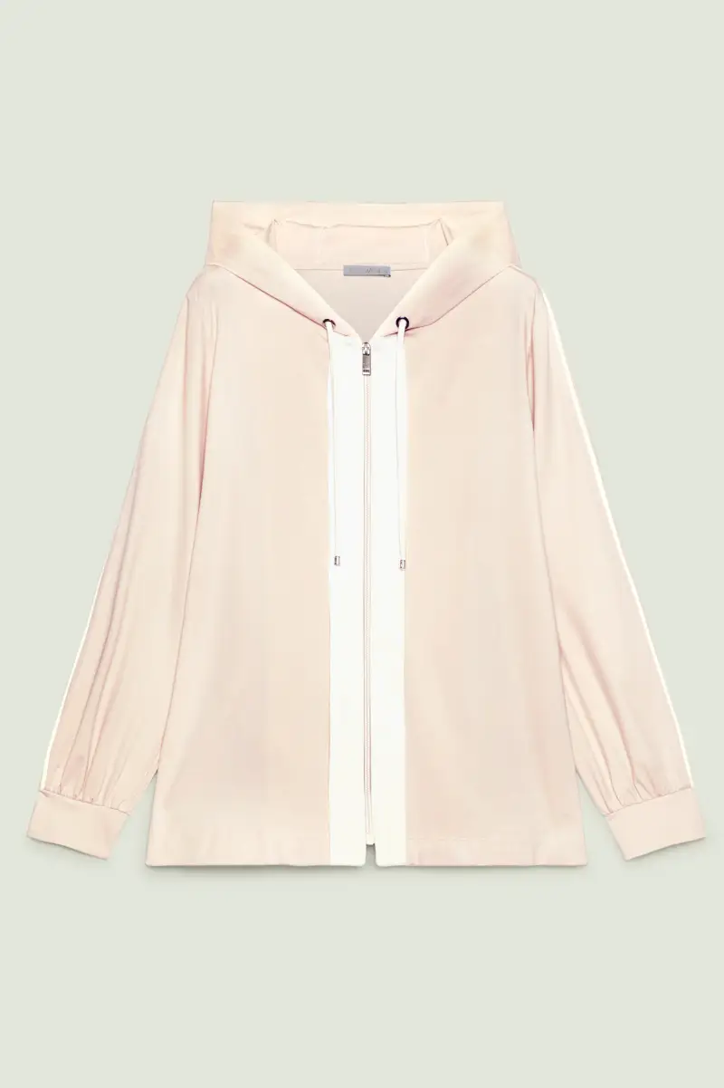 FELPA IN TECNOVISCOSA CON CAPPUCCIO Donna miniatura 5