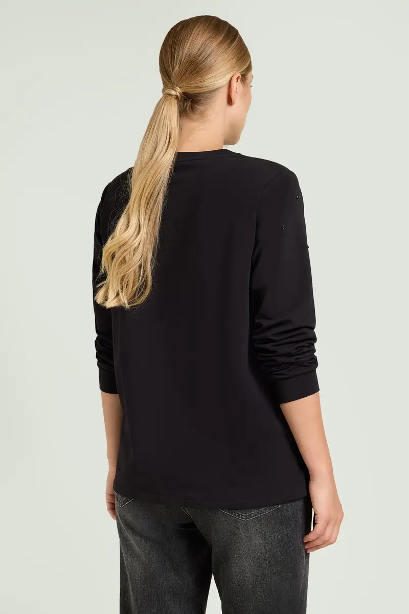 Luisa Viola FELPA RICAMATA A MANO Donna miniatura 3