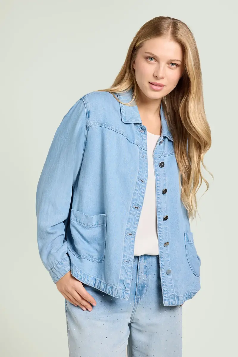 GIACCA/CAMICIA IN DENIM Donna