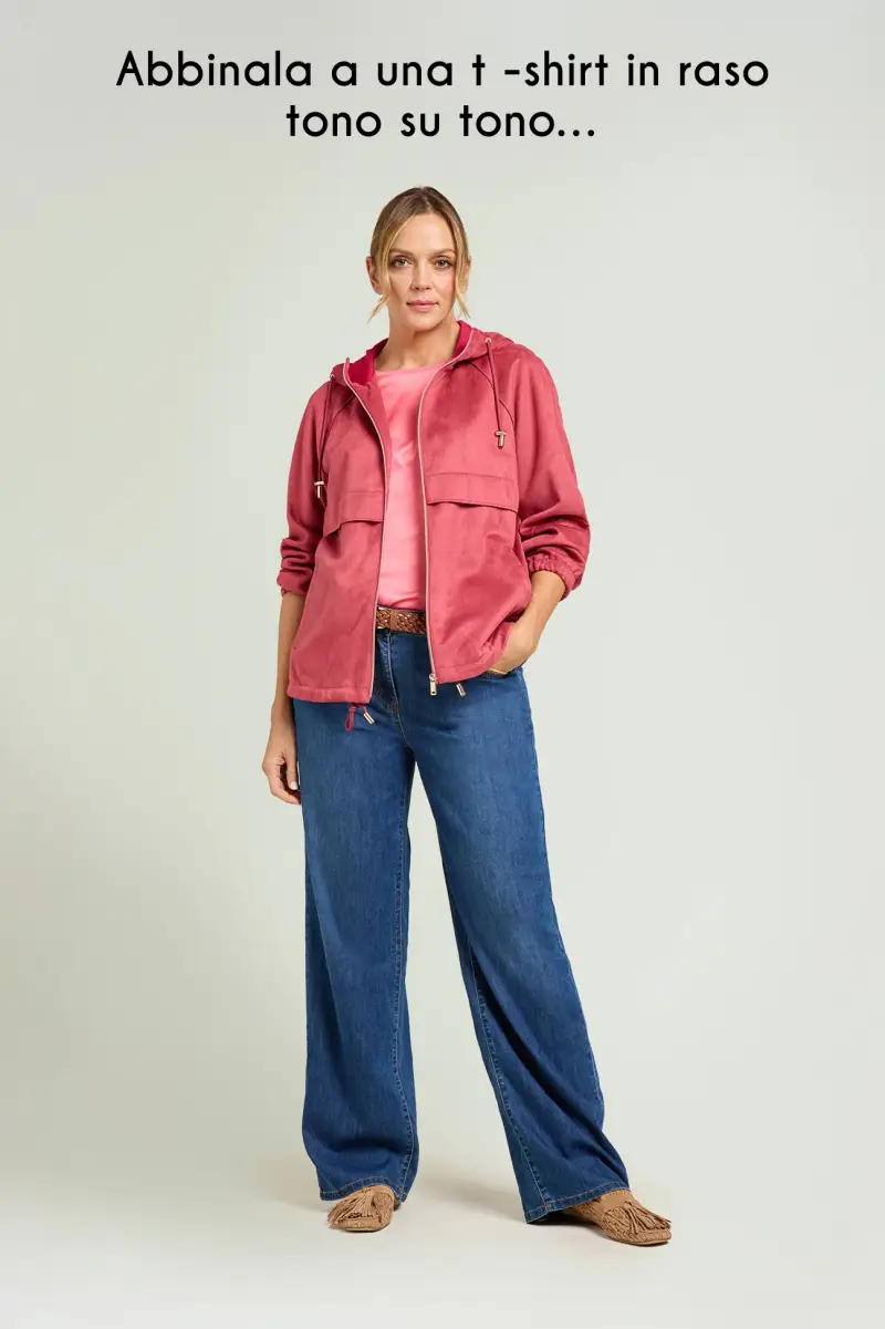 GIACCA CON EFFETTO SCAMOSCIATO Donna miniatura 5