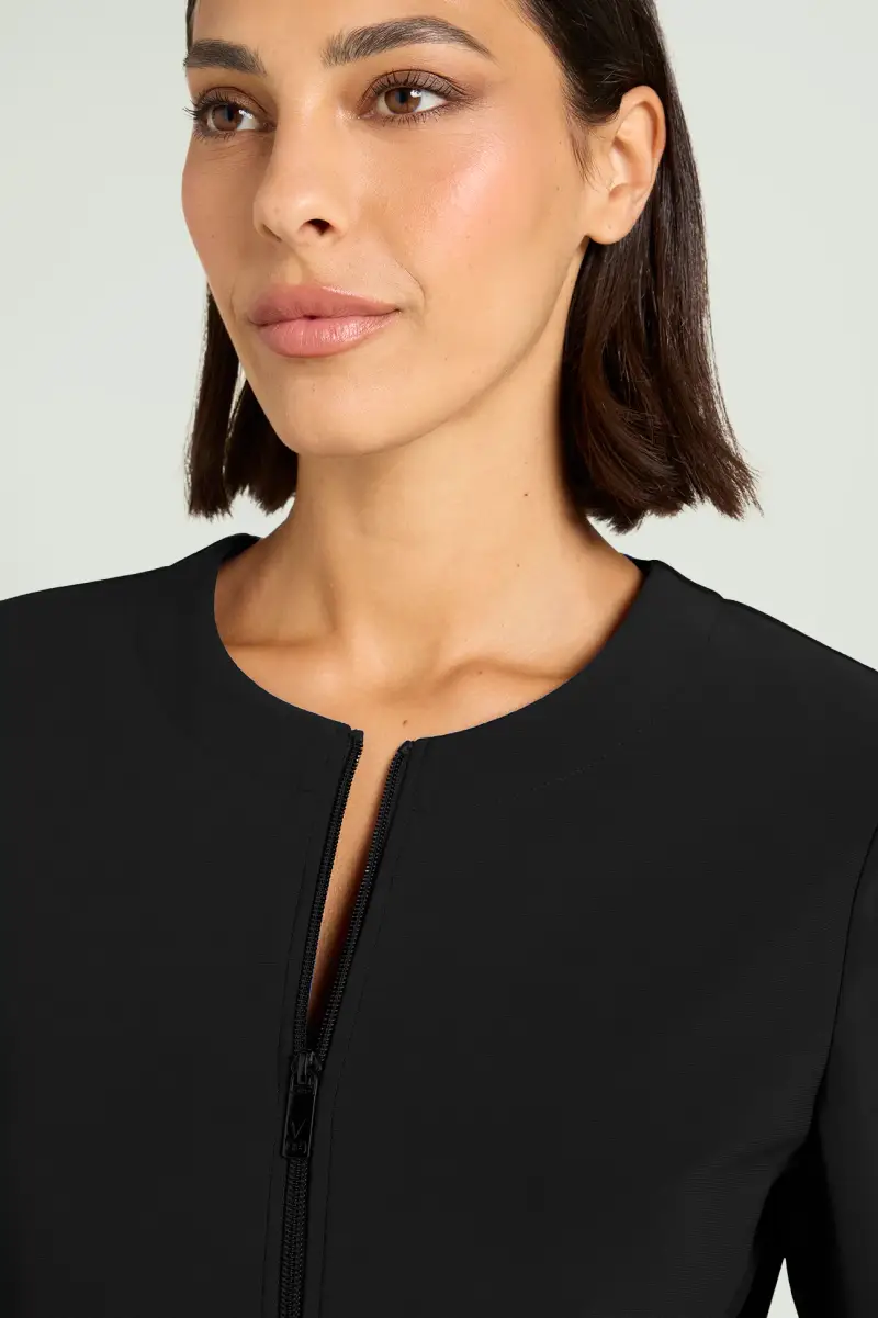 GIACCA IN COMPATTO STRETCH Donna miniatura 2