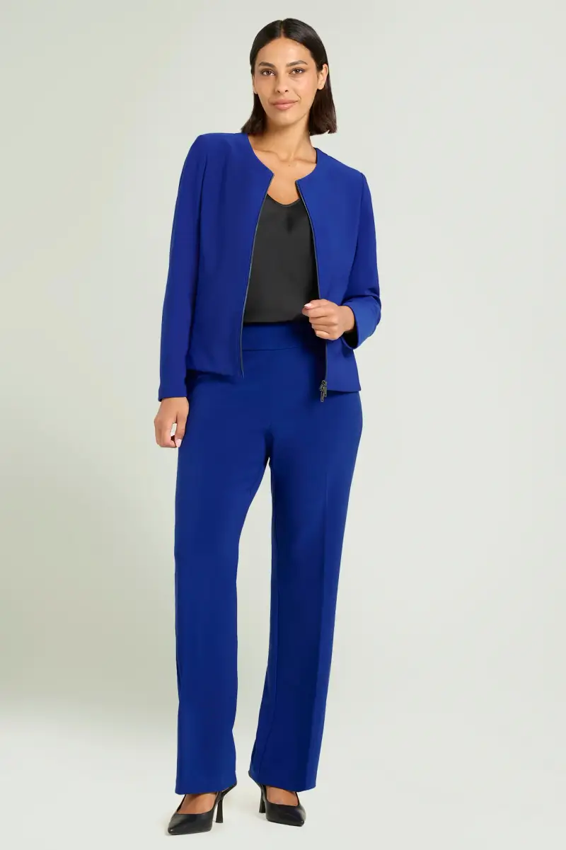 GIACCA IN COMPATTO STRETCH Donna miniatura 2