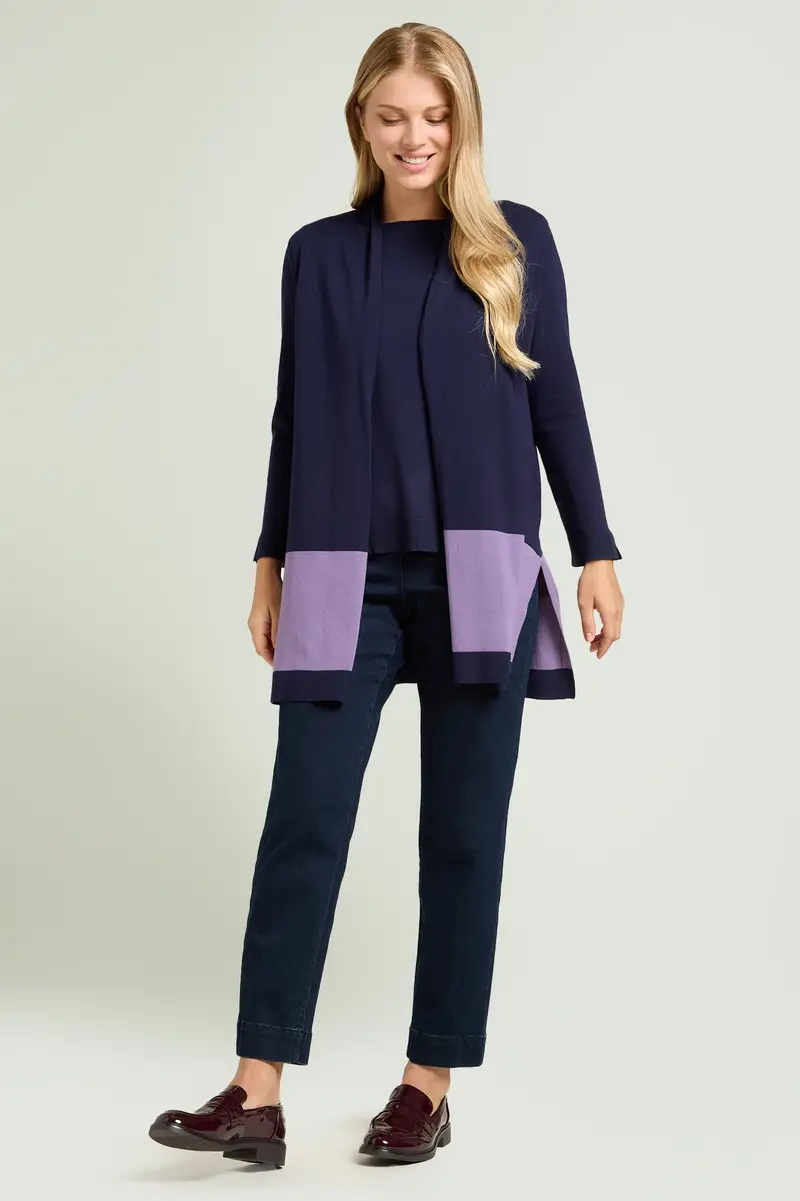 Luisa Viola Gilet Donna Blu 1940406 miniatura 2