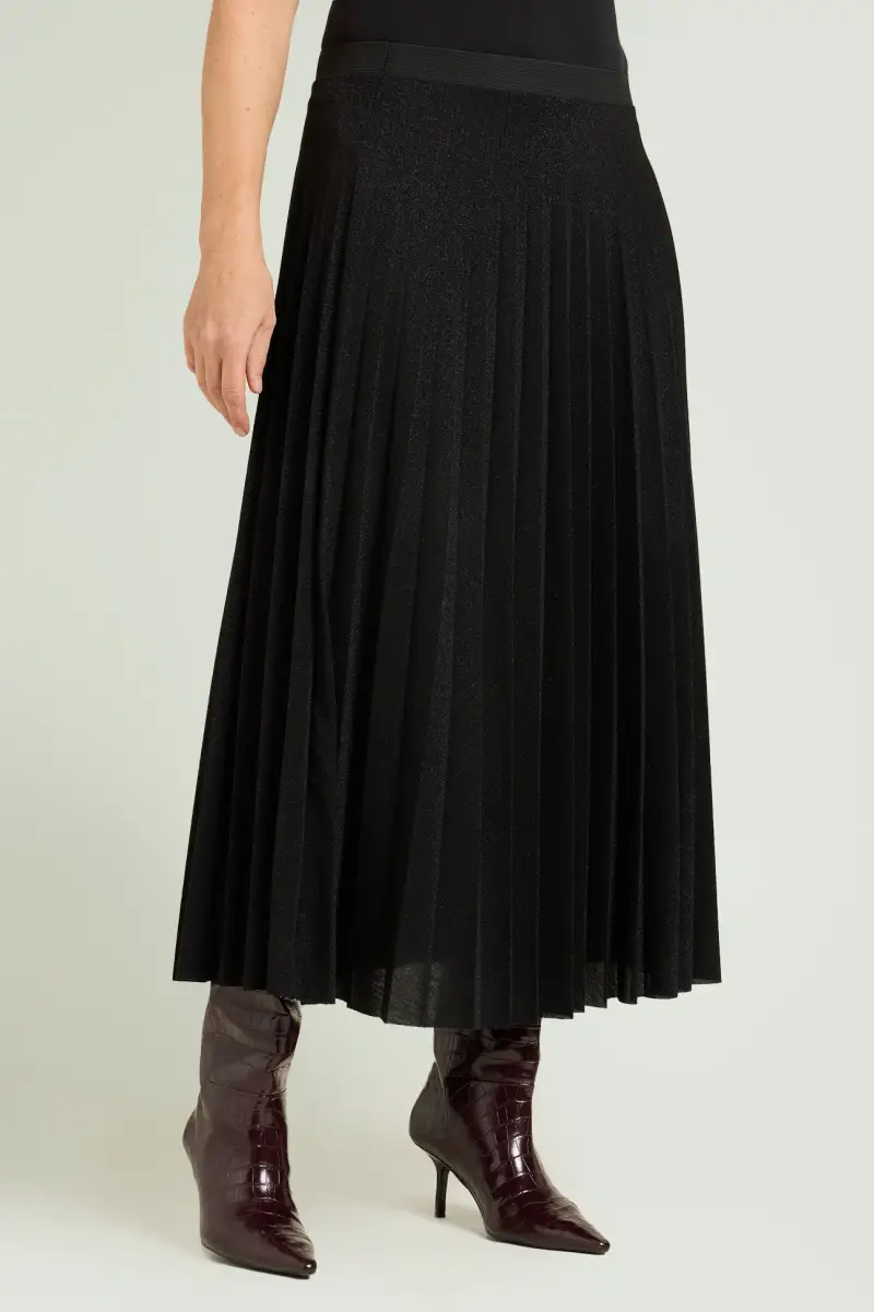 GONNA LUNGA PLISSE' Donna miniatura 2