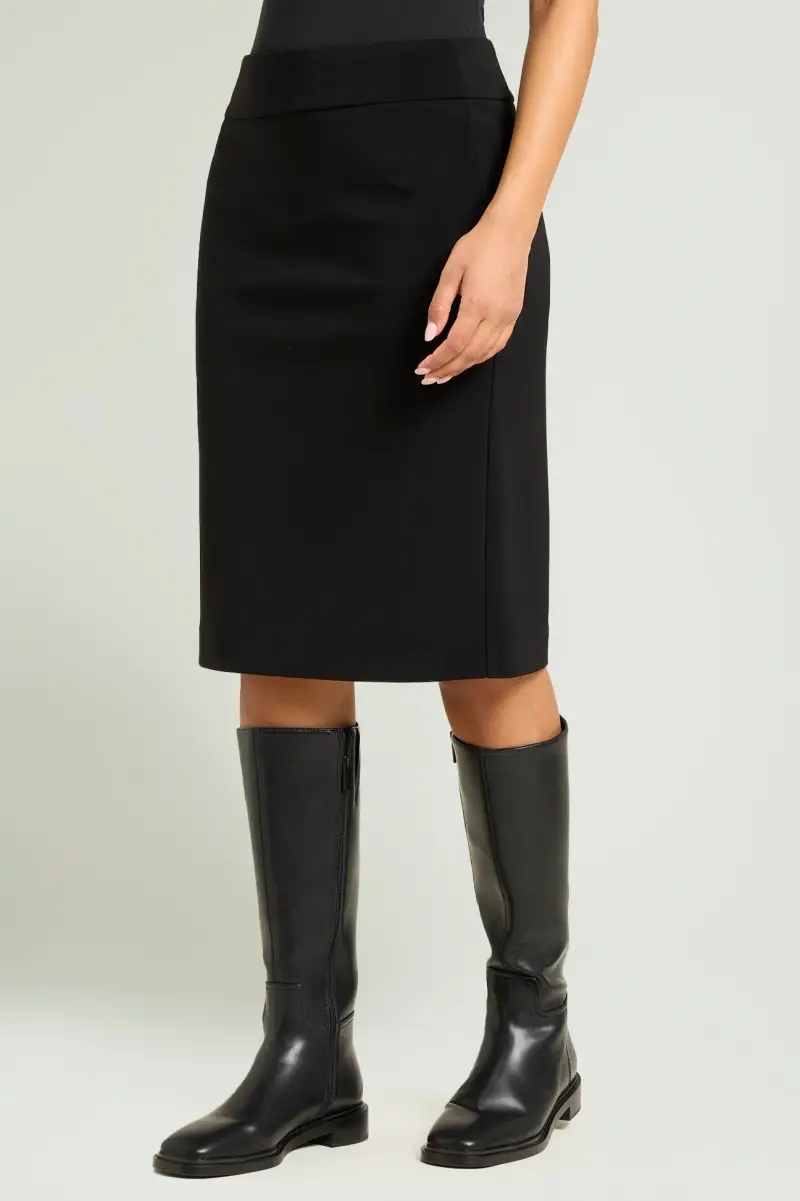 GONNA TUBINO IN COMPATTO STRETCH Donna miniatura 2