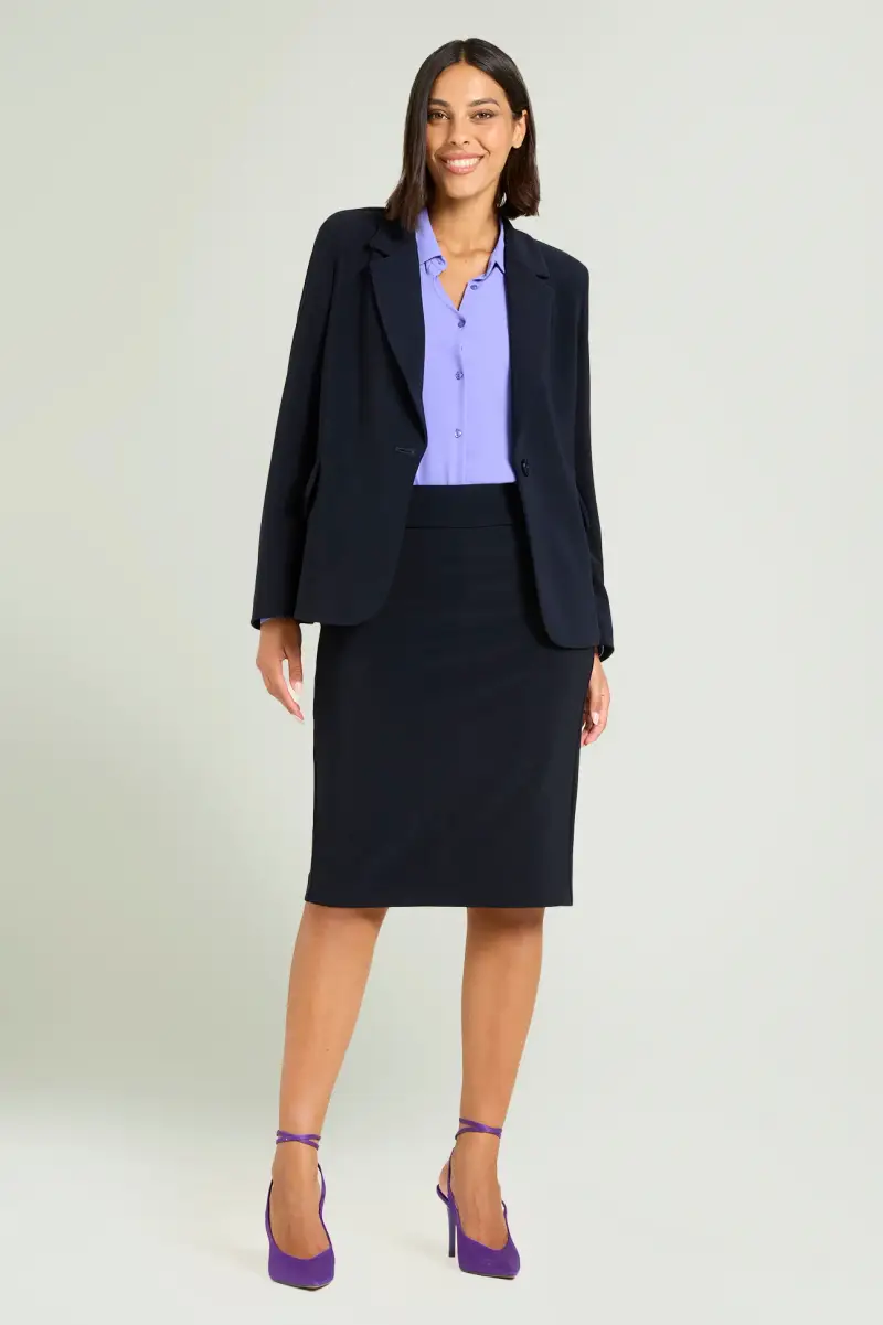 GONNA TUBINO IN COMPATTO STRETCH Donna