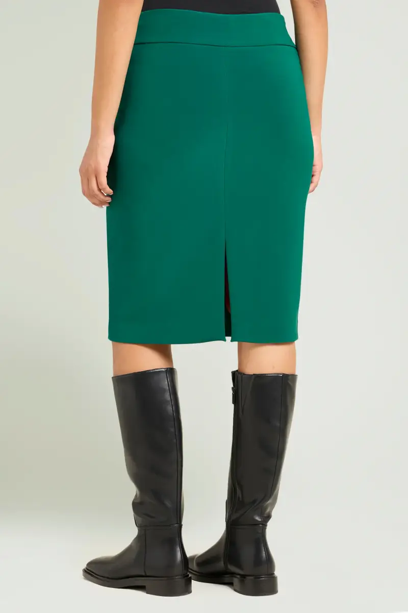 GONNA TUBINO IN COMPATTO STRETCH Donna miniatura 2