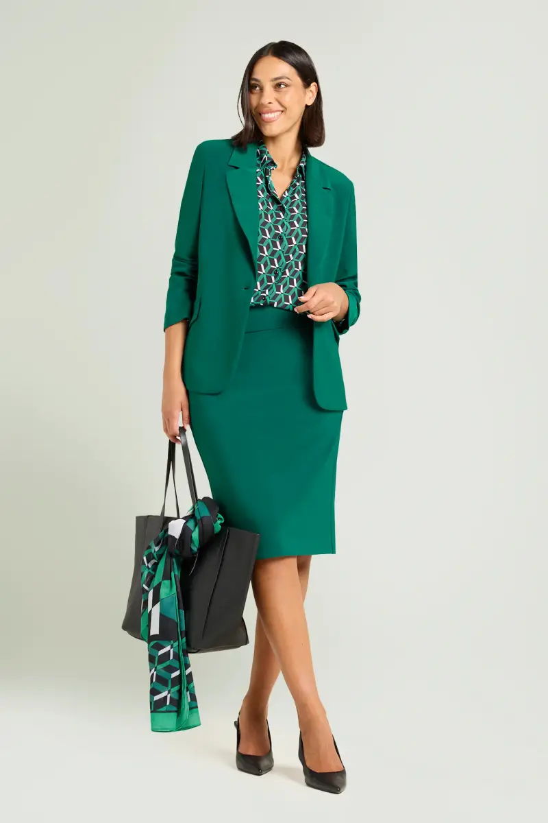 GONNA TUBINO IN COMPATTO STRETCH Donna