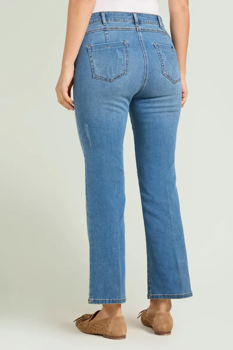 JEANS FLARE Donna miniatura 3