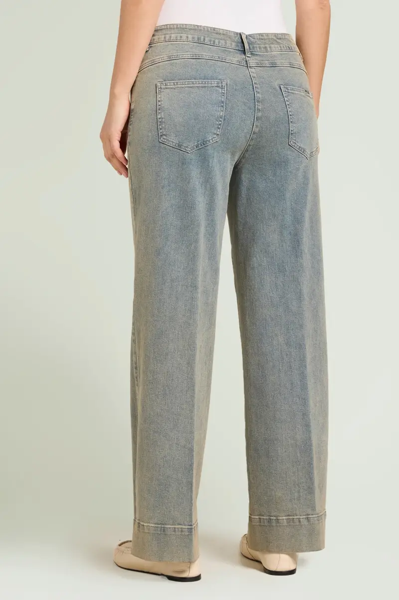 JEANS WIDE LEG Donna miniatura 3