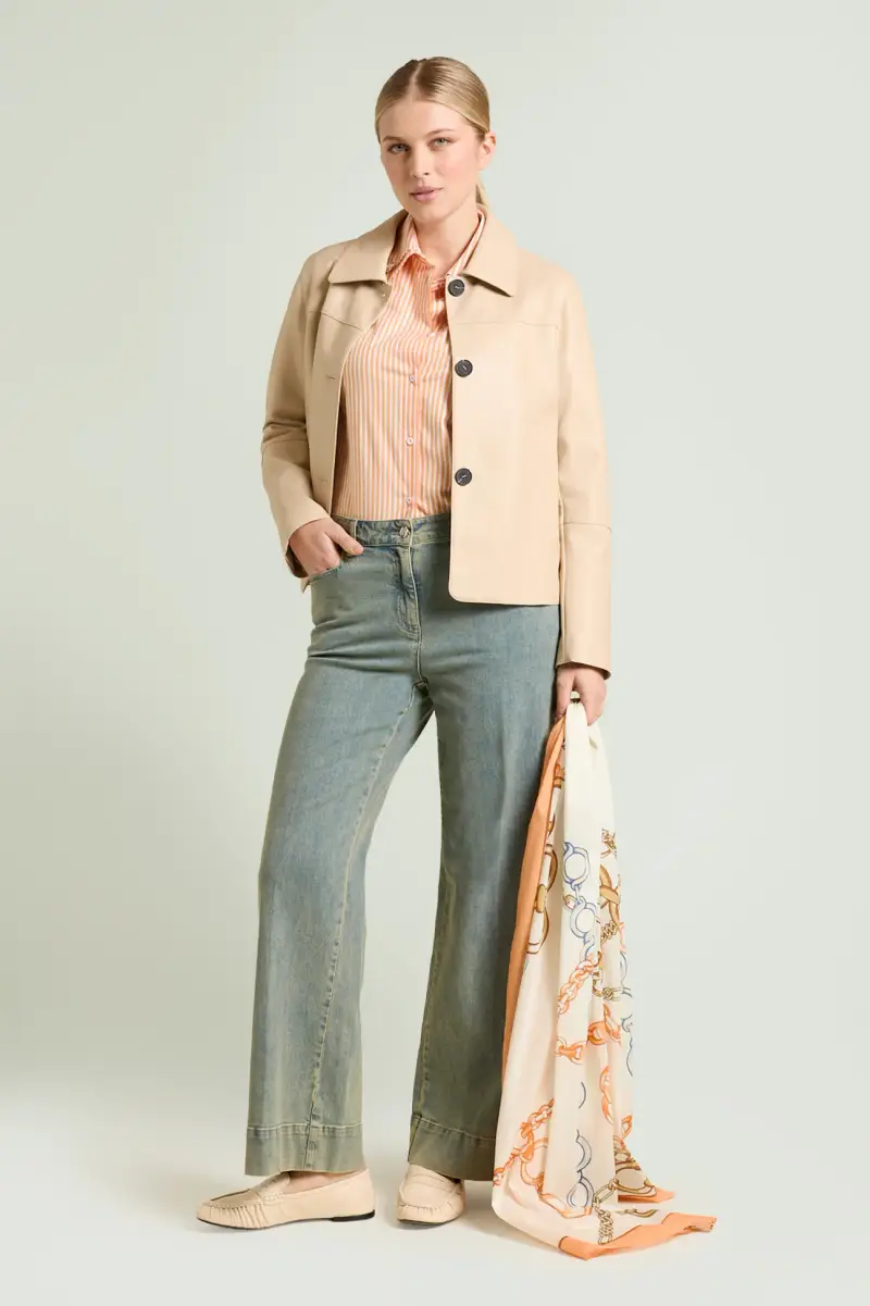 JEANS WIDE LEG Donna miniatura 5