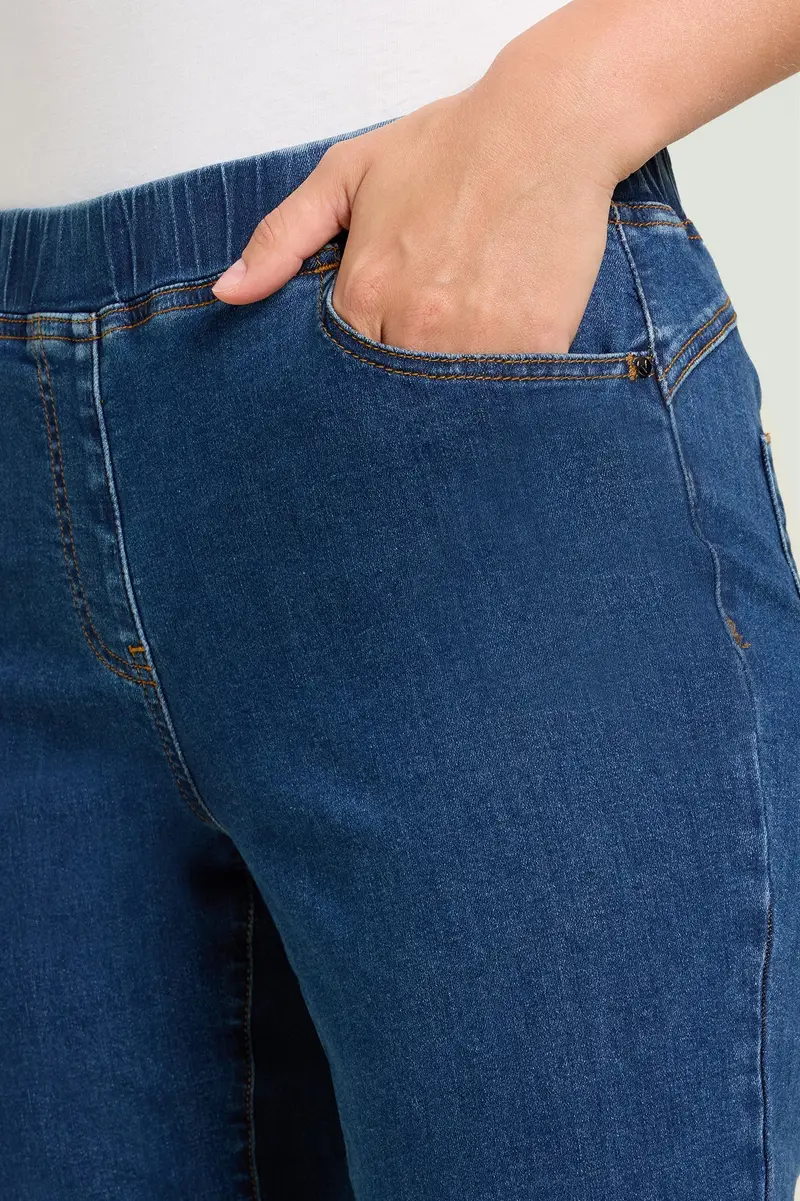 Luisa Viola Jeggings Donna Denim 1940381 miniatura 2