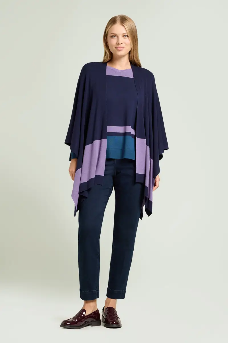 Luisa Viola MAGLIA COLOR BLOCK Donna miniatura 3