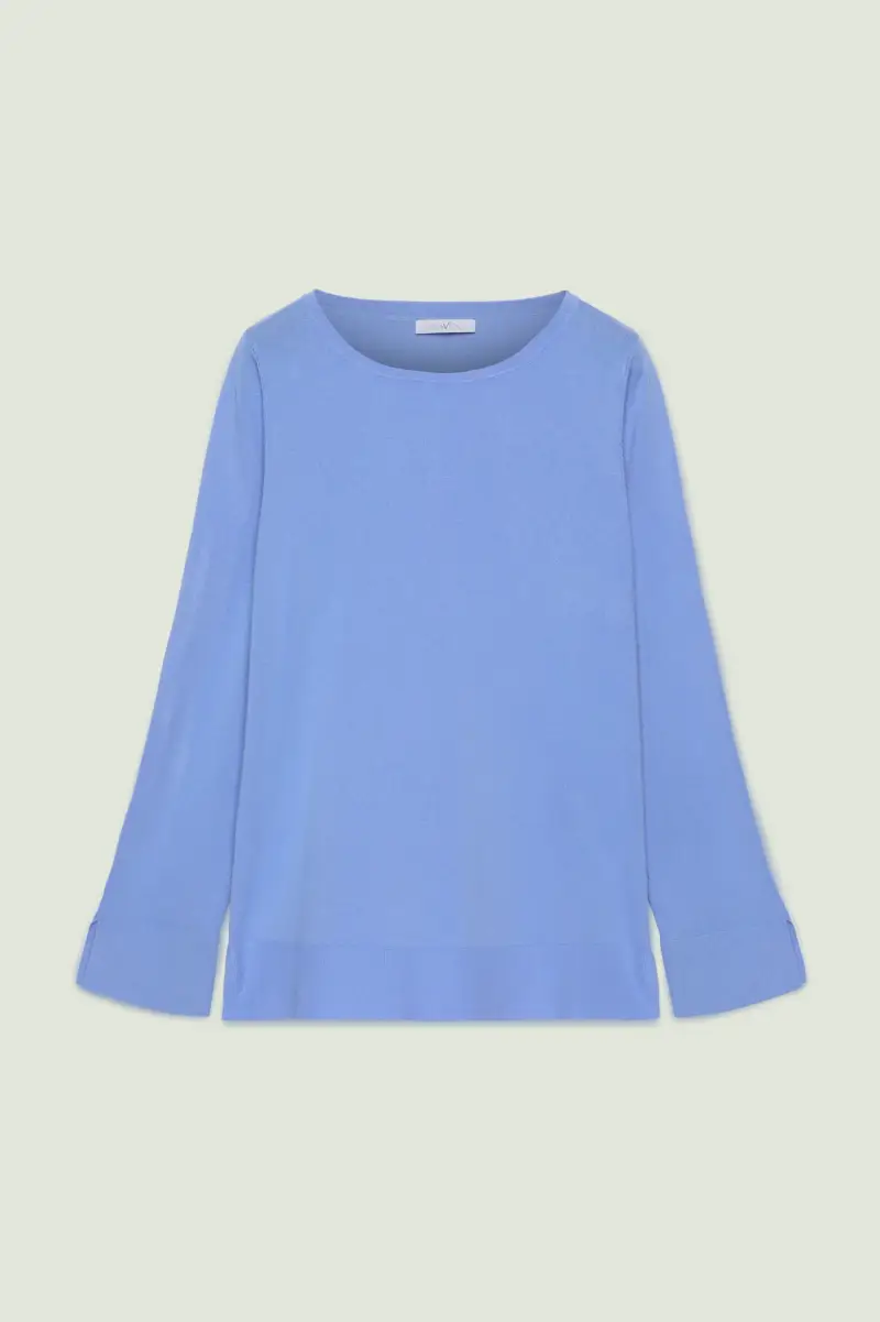 MAGLIA IN VISCOSA COMFORT Donna miniatura 5