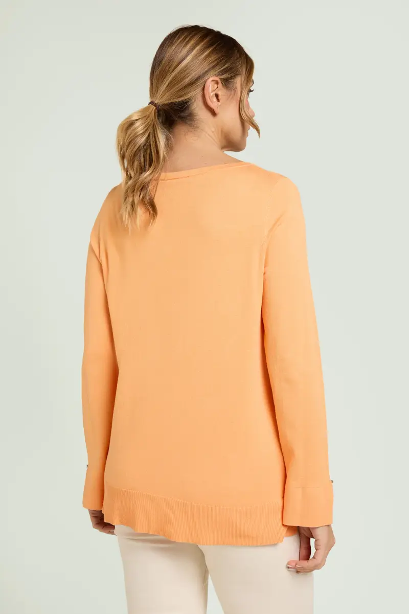 MAGLIA IN VISCOSA COMFORT Donna miniatura 2