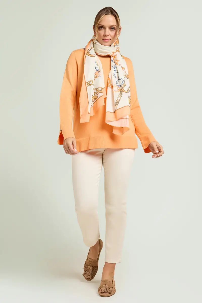 MAGLIA IN VISCOSA COMFORT Donna miniatura 4