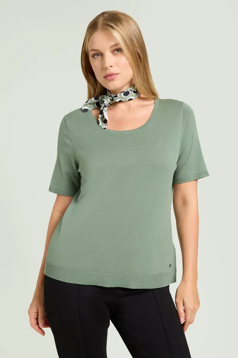 MAGLIA IN VISCOSA COMFORT Donna