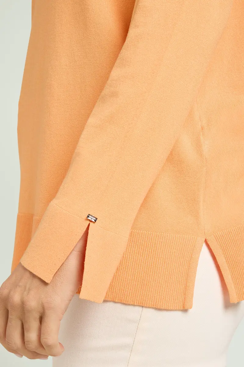 MAGLIA IN VISCOSA COMFORT Donna miniatura 3