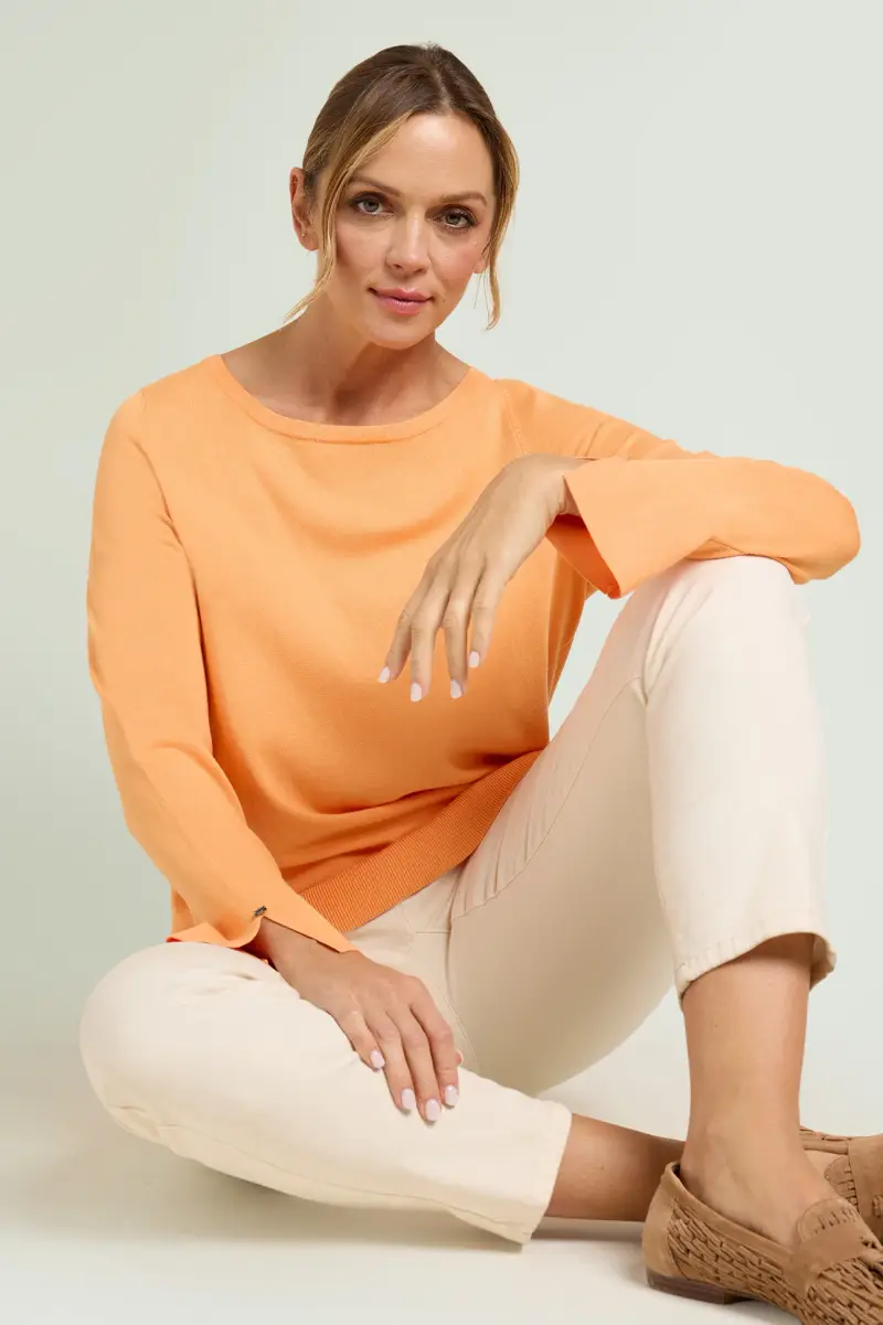 MAGLIA IN VISCOSA COMFORT Donna