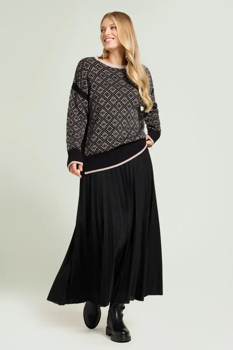 MAGLIA JACQUARD Donna miniatura 3